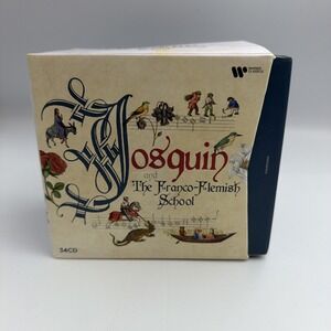 34cd box 7308449 warner josquin franco-flemish school! Great Shape Complete